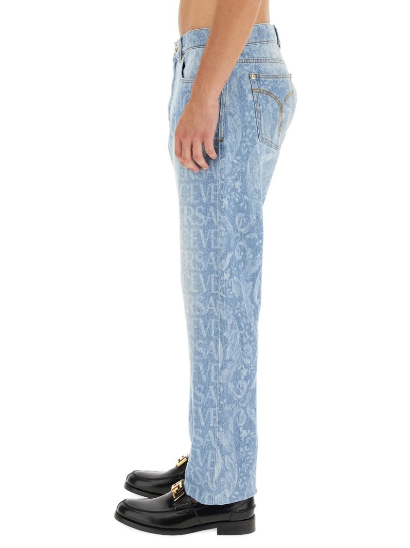 Versace Jeans With Logo