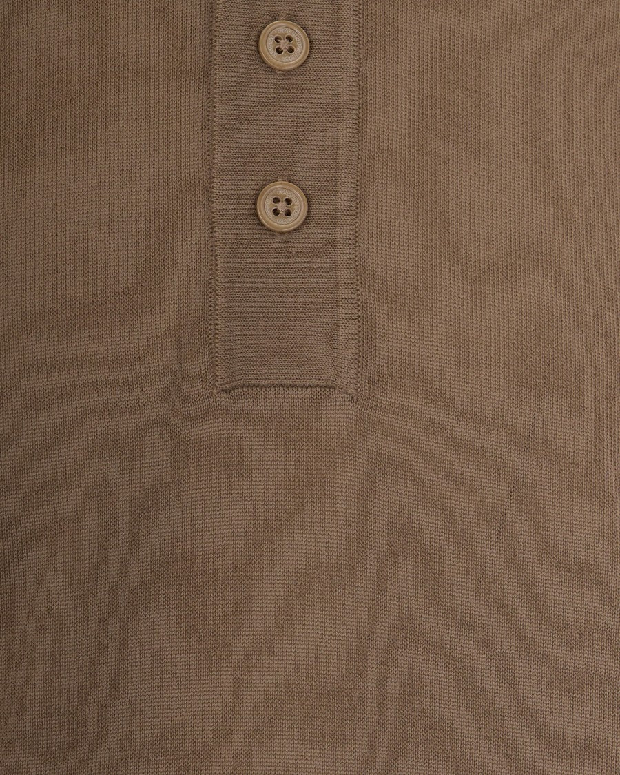 Paolo Pecora Virgin Wool Polo Shirt