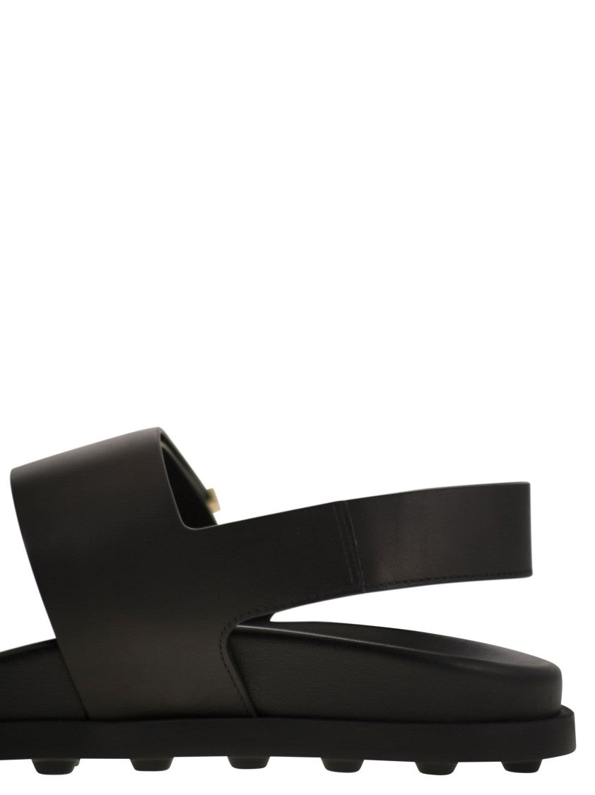 Tod's Sandal With Two Leather Straps