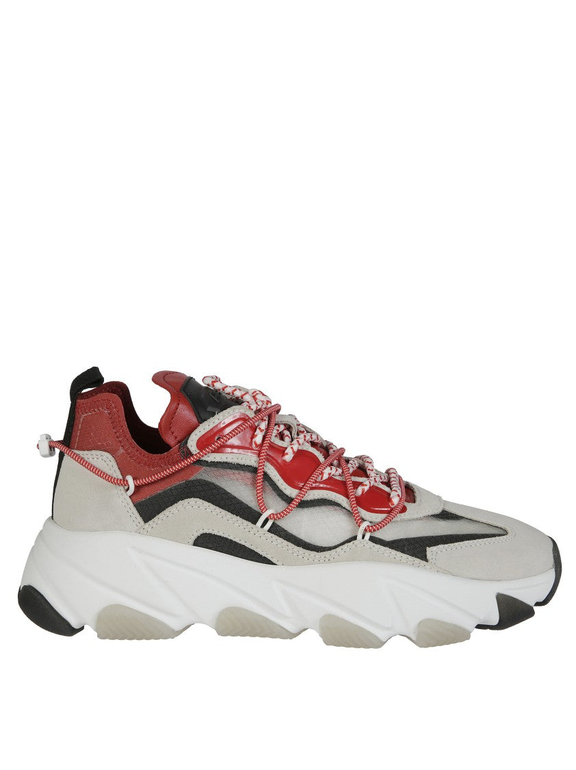 Ash Multi-Layered Chunky Sneakers With Sculpted Sole
