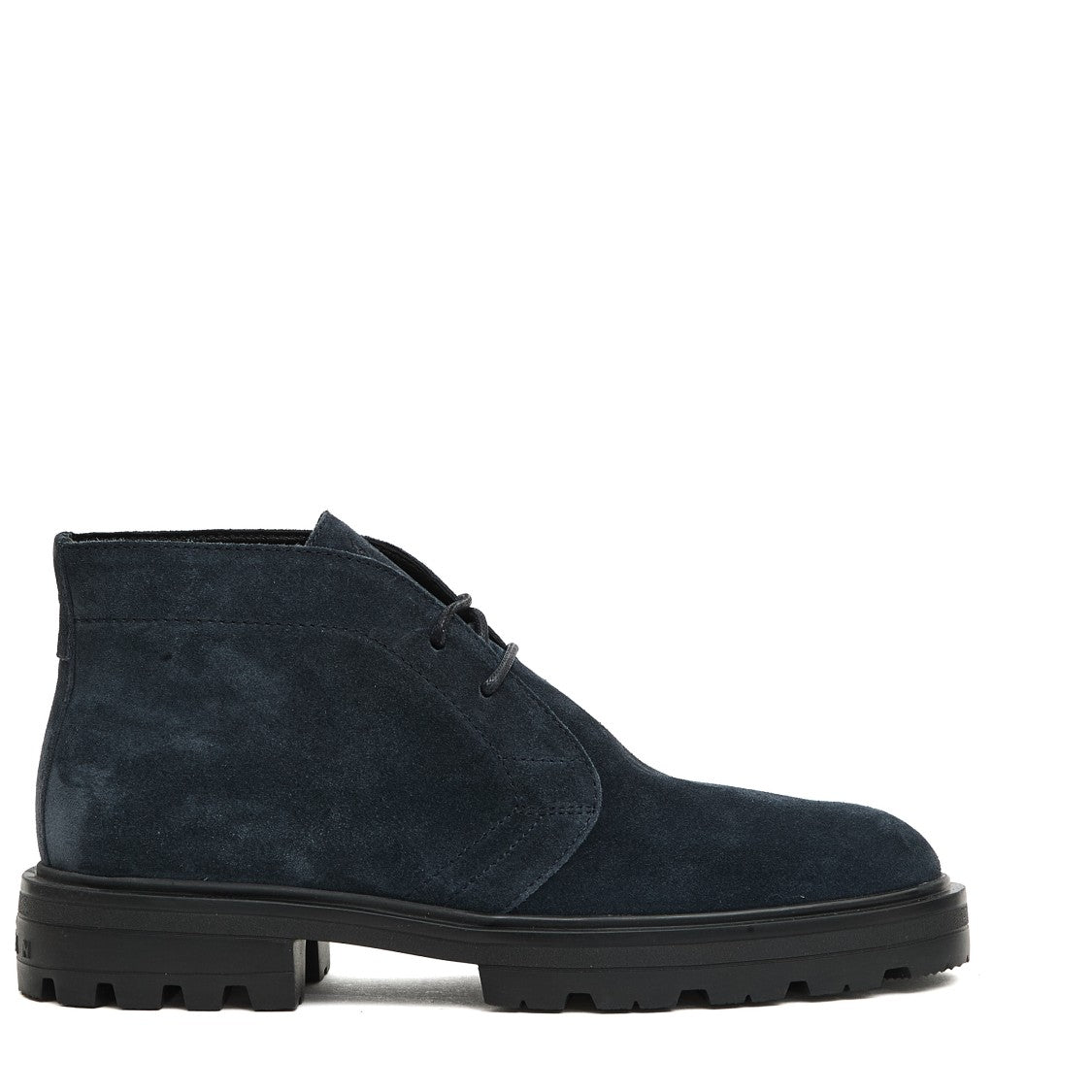 Hogan Suede Leather Ankle Boots