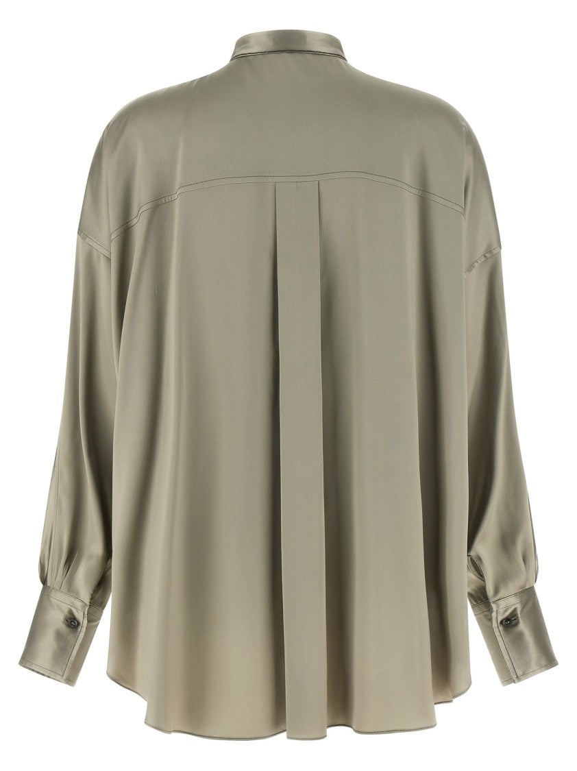 Brunello Cucinelli Korean Collar Shirt