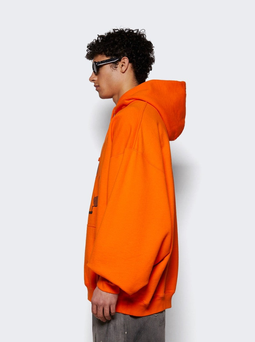 Vetements Kenny Oversized Hoodie Orange