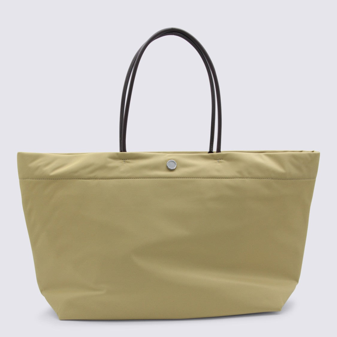 Tory Burch Signature Logo Beige Tote