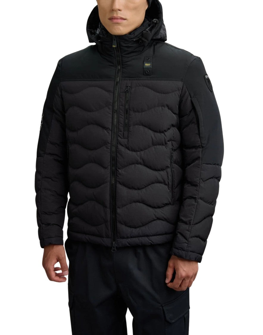 Blauer Usa Ferwood Crinkle-Effect Jacket