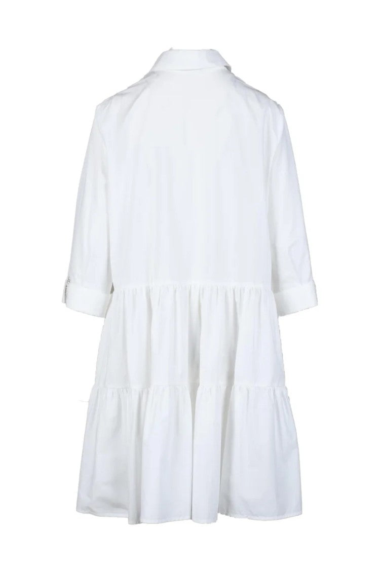 Fabiana Filippi Cotton Chemise Dress - White