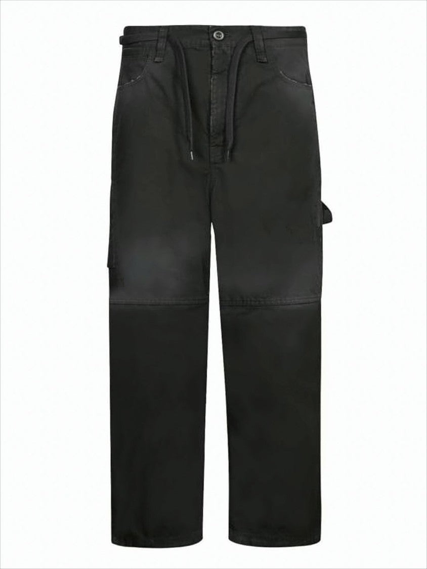 Balenciaga Relaxed Fit Black Denim Pants