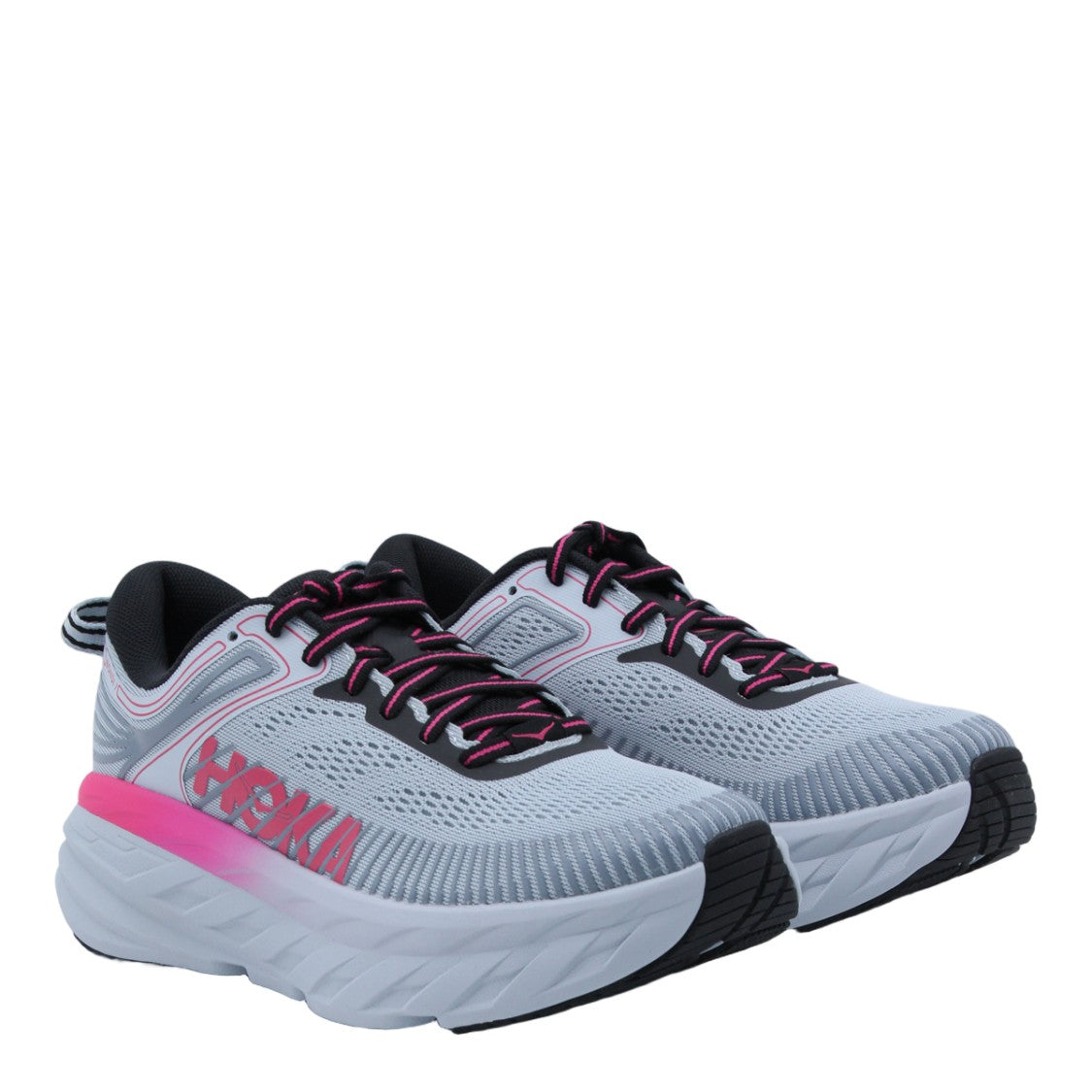 Hoka Breathable Mesh Sneakers With Gradient Midsole