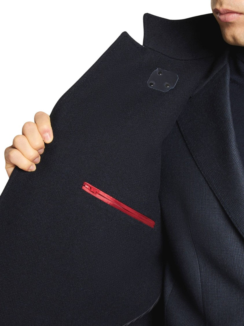 Fay Lobster-Clasp Single-Breasted Coat