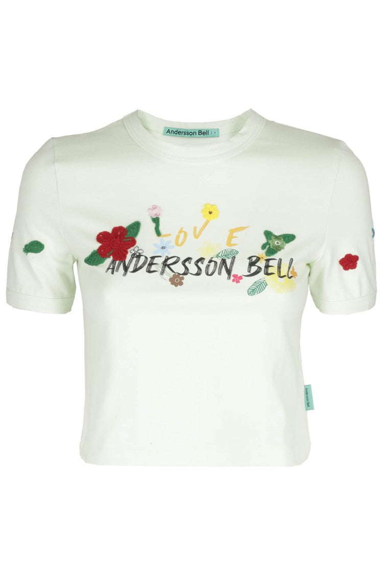 Andersson Bell Dasha Flower Garden Logo T-Shirt