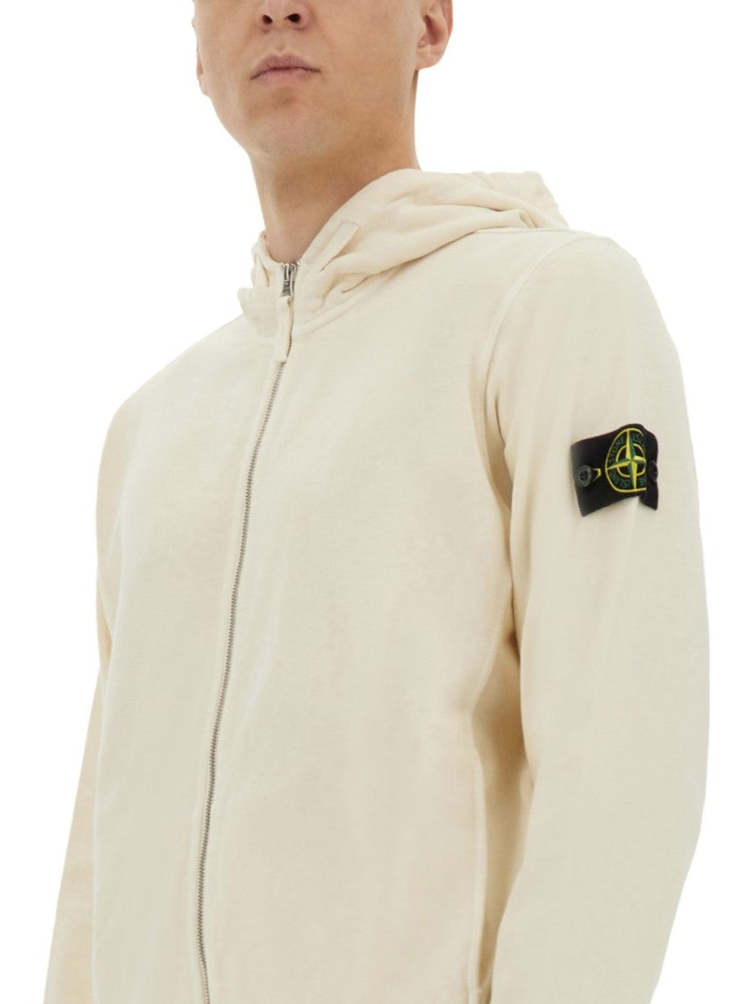 Stone Island Zipper Hoodie