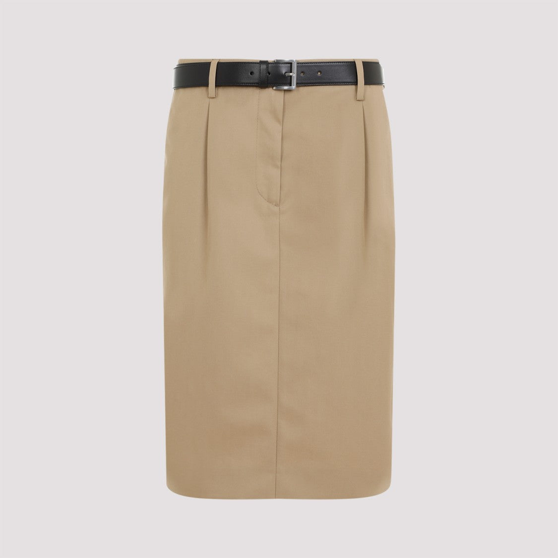 Prada Brown Rope Cotton Skirt