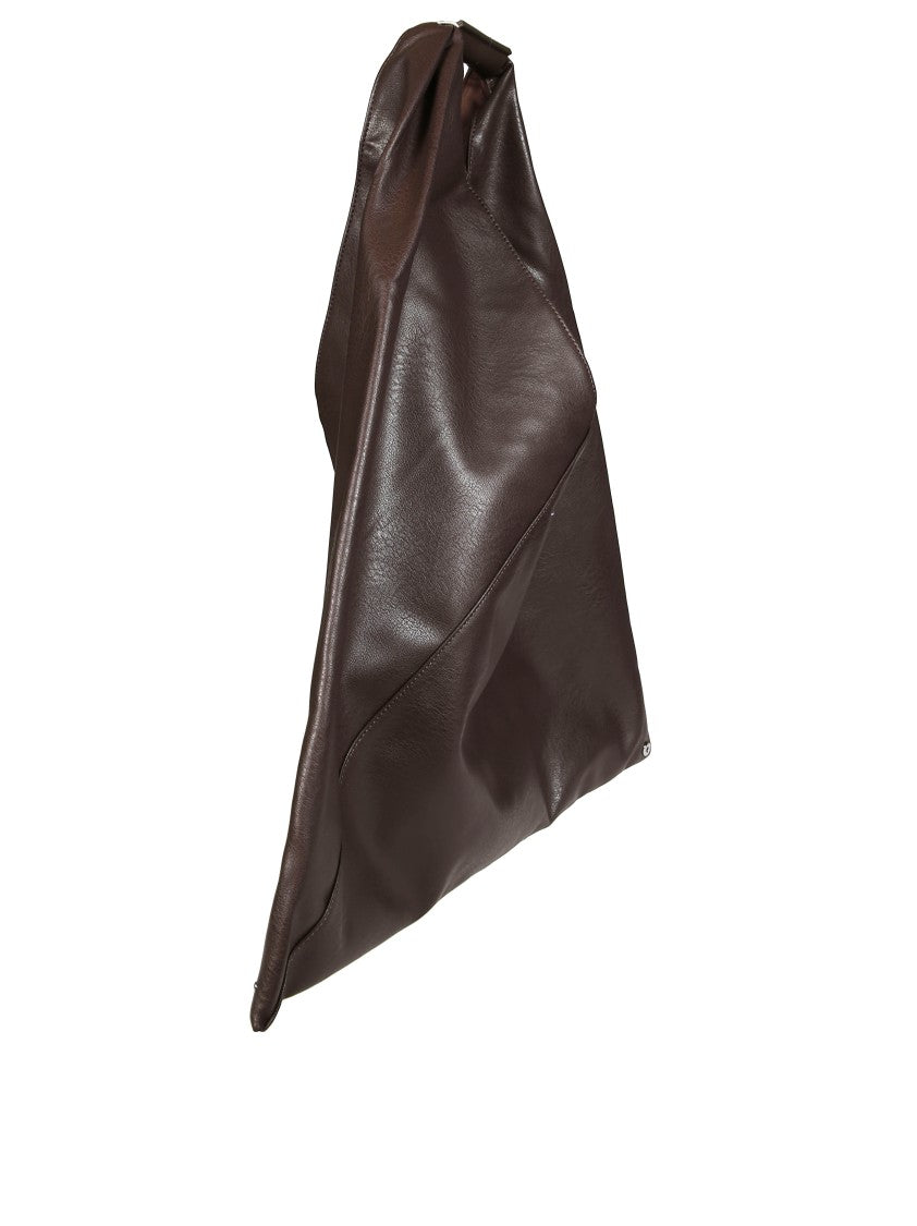 Mm6 By Maison Margiela Brown Bag With Classic Japanese Aesthetic
