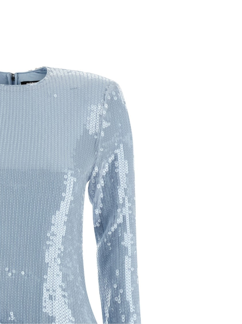Rotate Birger Christensen 'Sequins Bow' Mini Dress