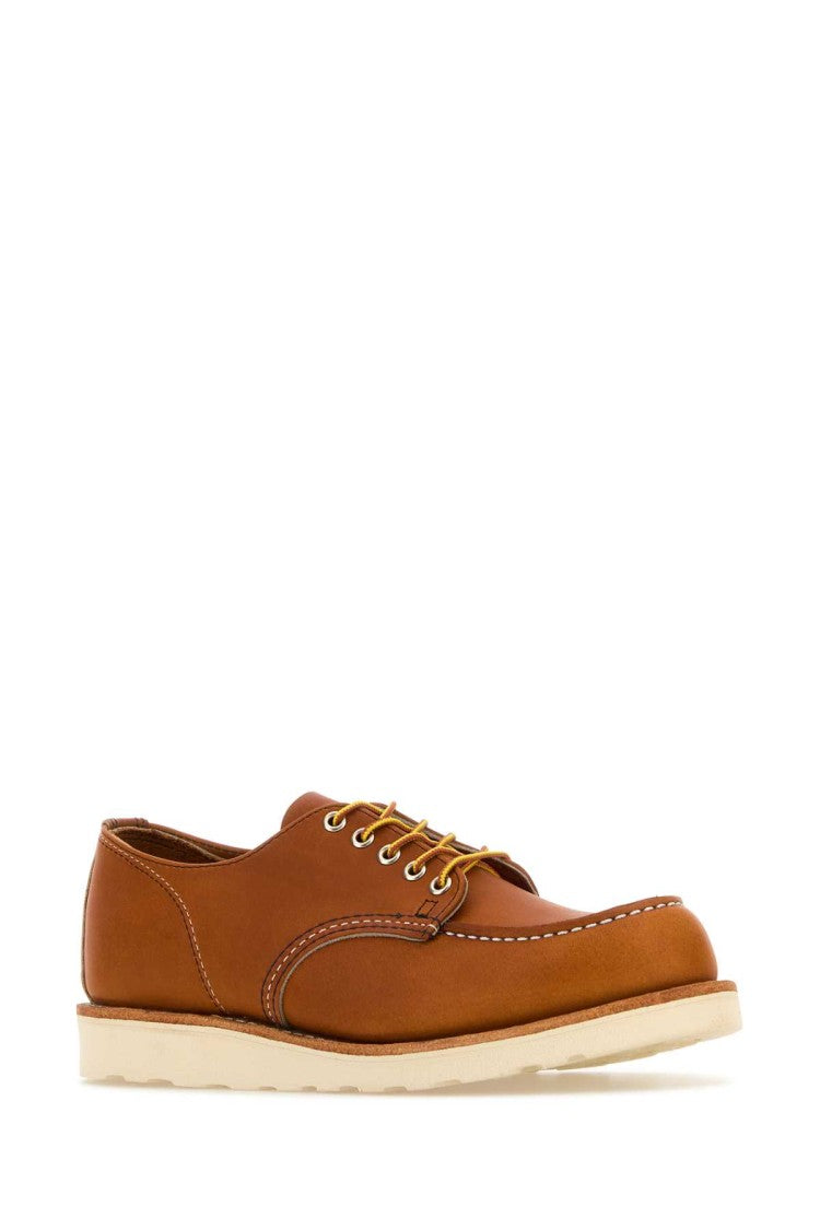Red Wing Caramel Leather Lace-Up Shoes