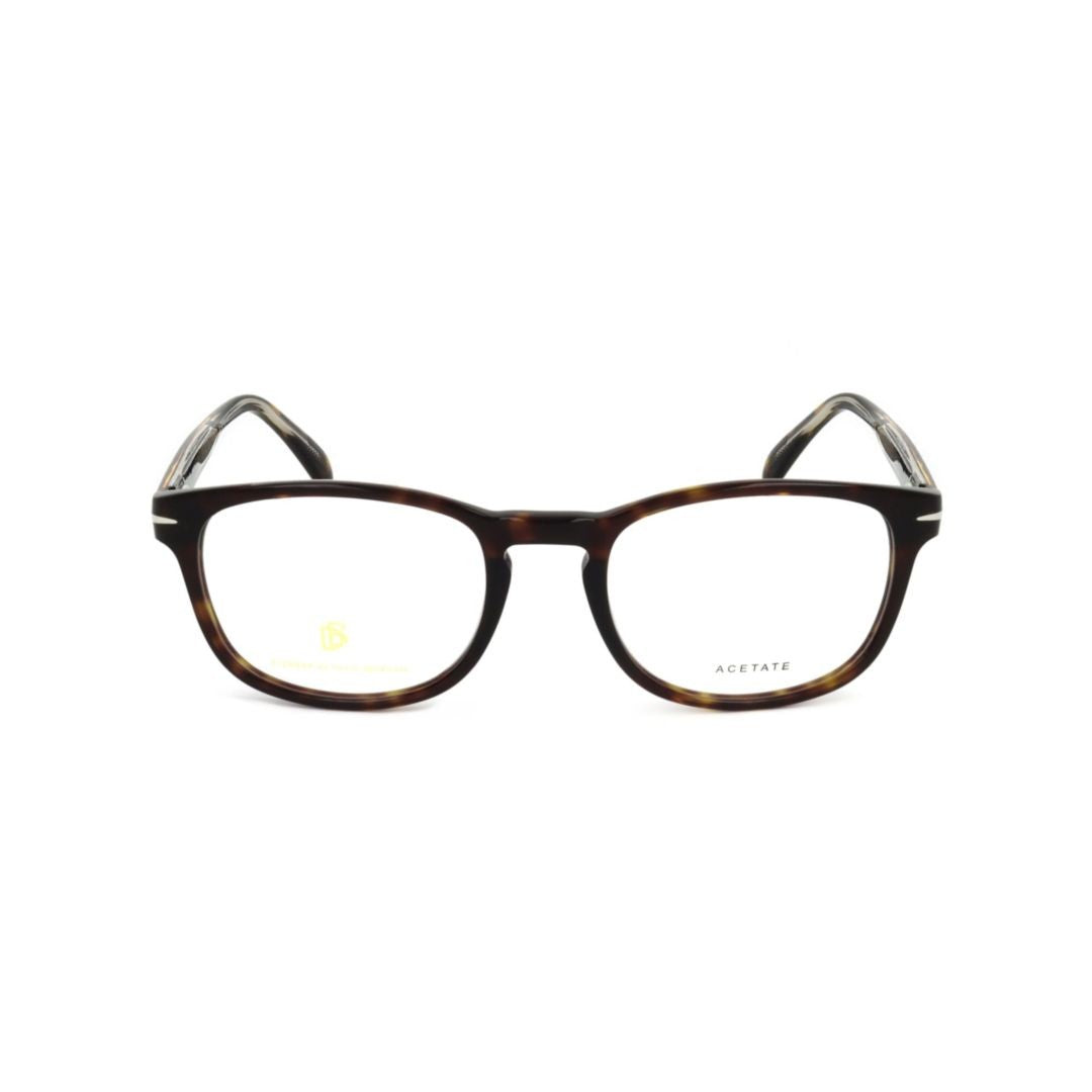 David Beckham Db 1064 Rectangular Tortoiseshell Acetate Eyeglasses