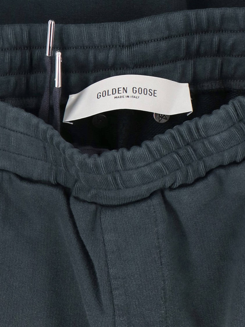 Golden Goose Relaxed Fit Cropped Trousers