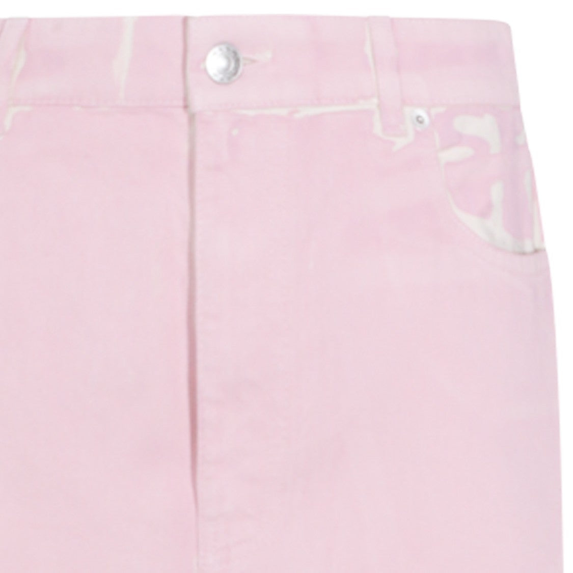 Marni Pink Cotton Wide-Leg Jeans