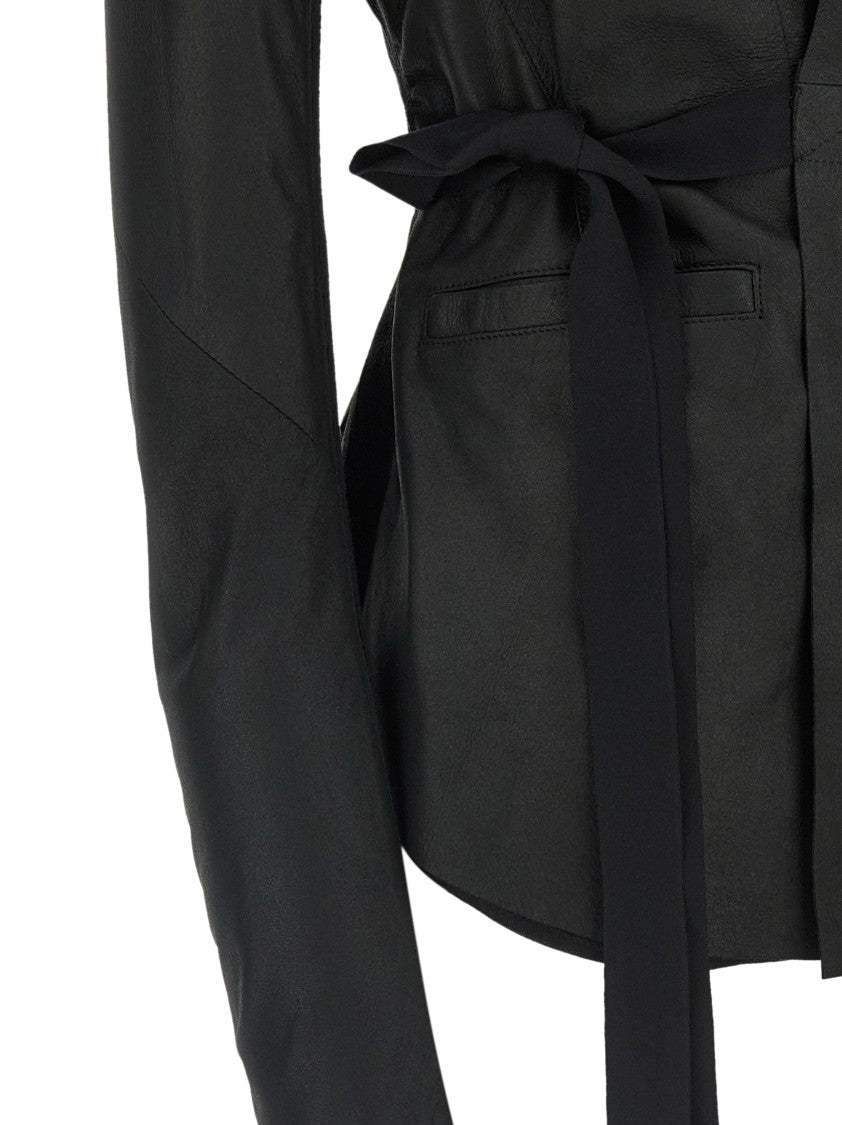 Rick Owens 'Hollywood' Leather Jacket