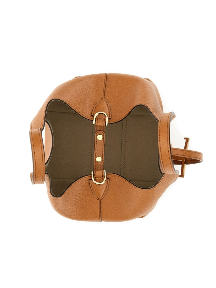 Tod's "T Timeless Mini" Shopping Bag