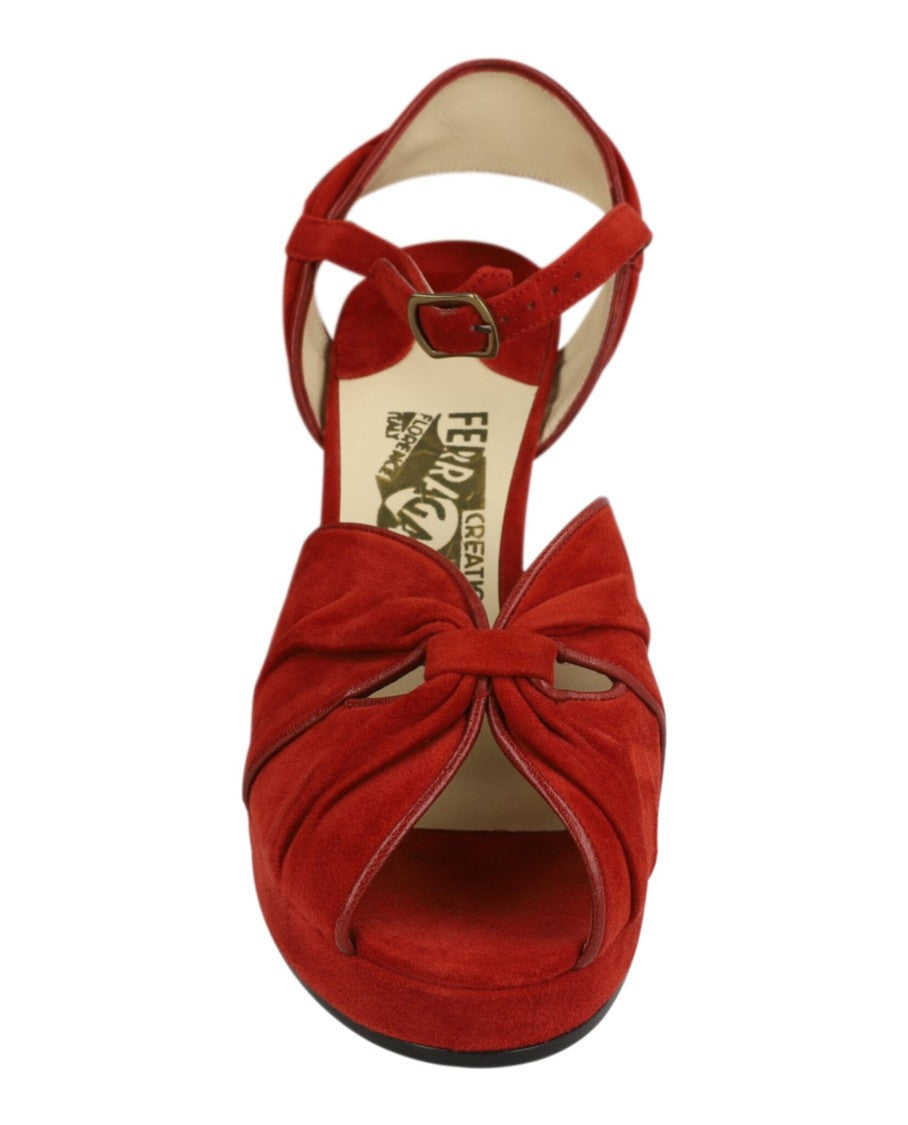 Ferragamo Ava Archive Limited Edition 1940'S Heel Sandals