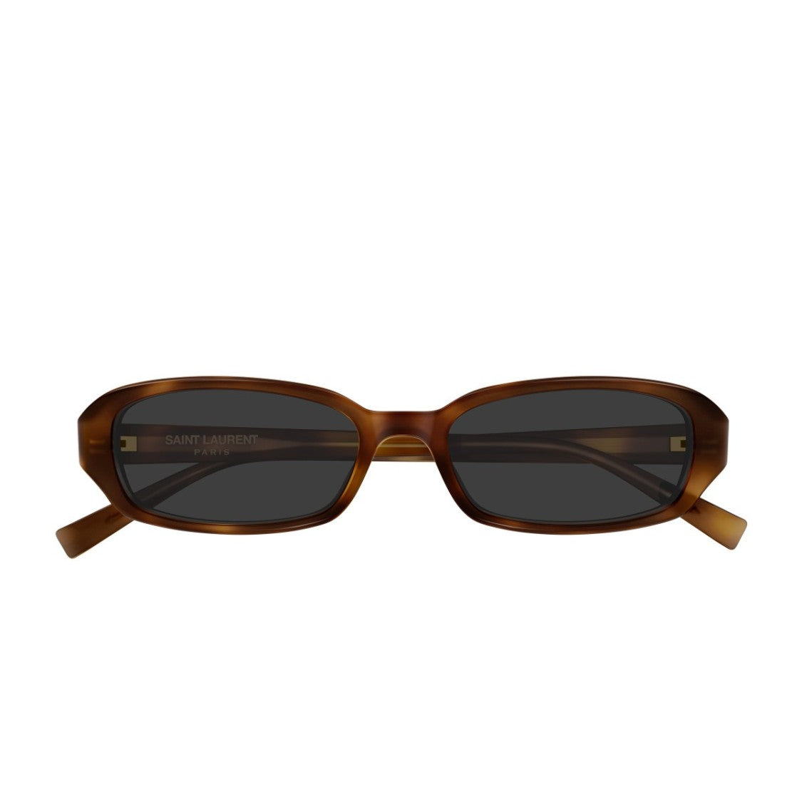 Saint Laurent Light Havana Sl 872 Erin Acetate Rectangular Sunglasses