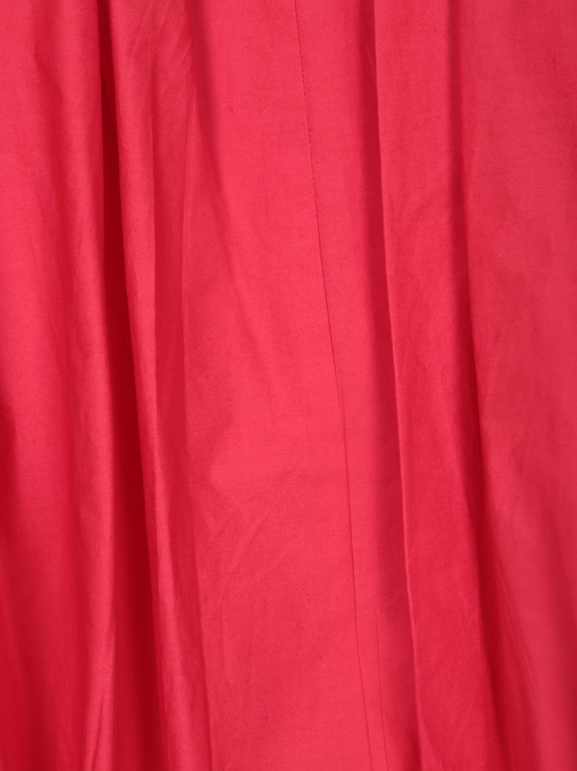 Pinko Bert Poplin Dress With Cut-Out Neckline