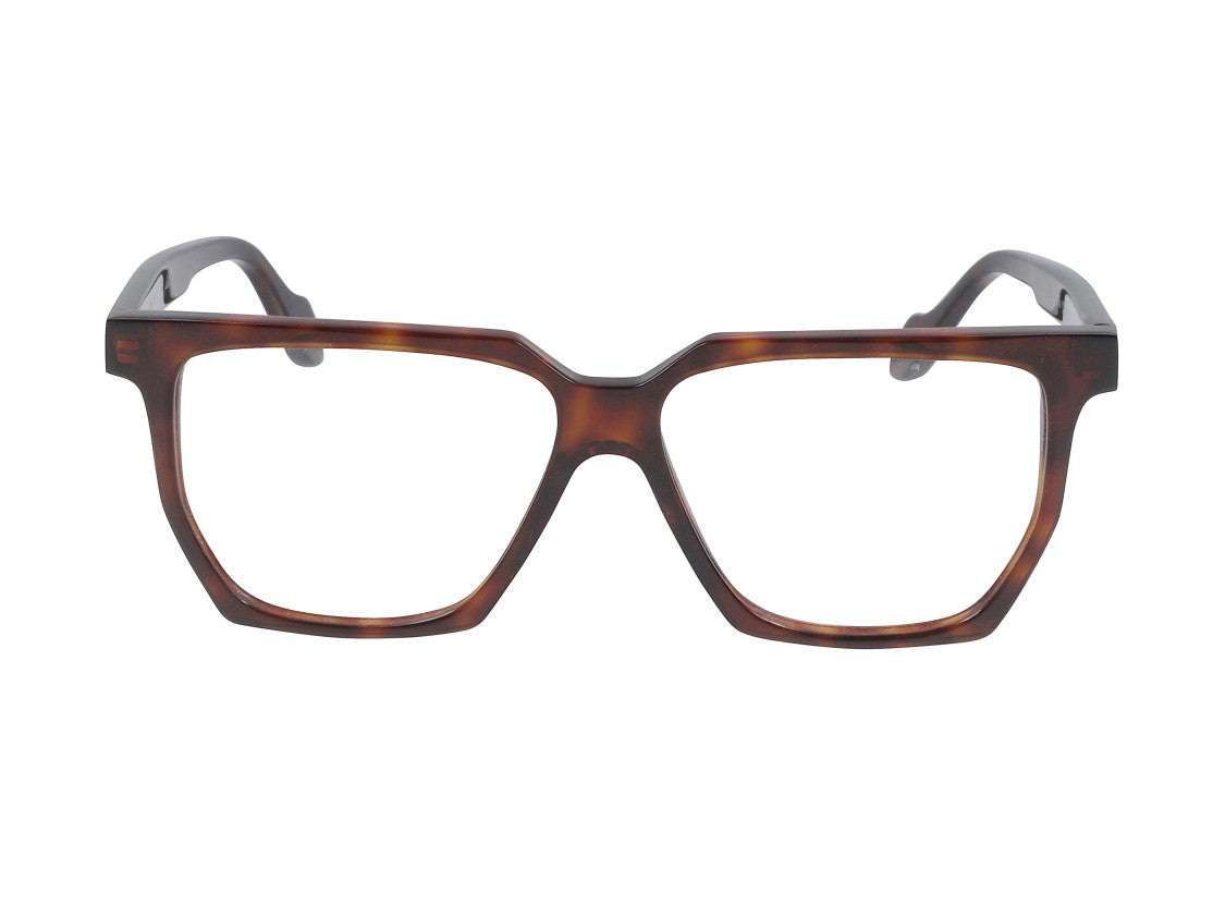 Kador Charlize Light Tortoiseshell Oversized Square Eyeglasses