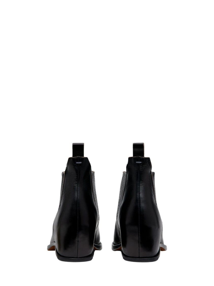 Maison Margiela Heel-Less Black Western Chelsea Boots