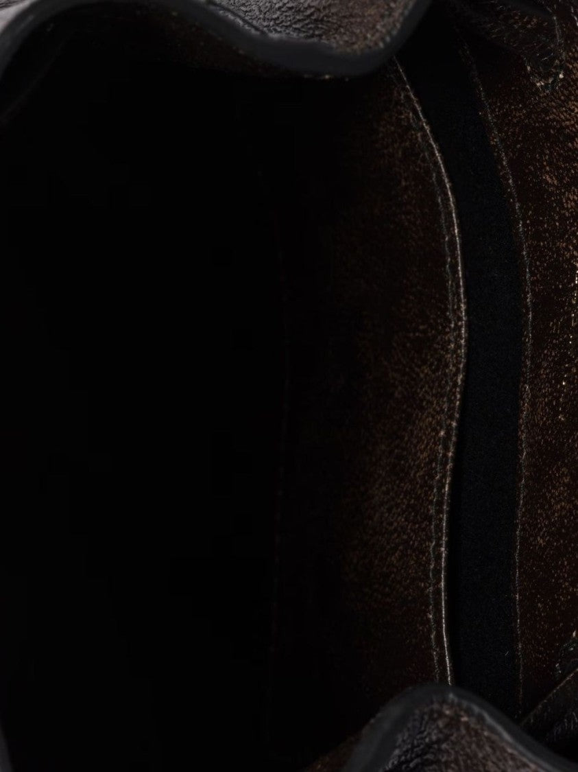 Miu Miu Textured Lambskin Leather Bucket Wallet