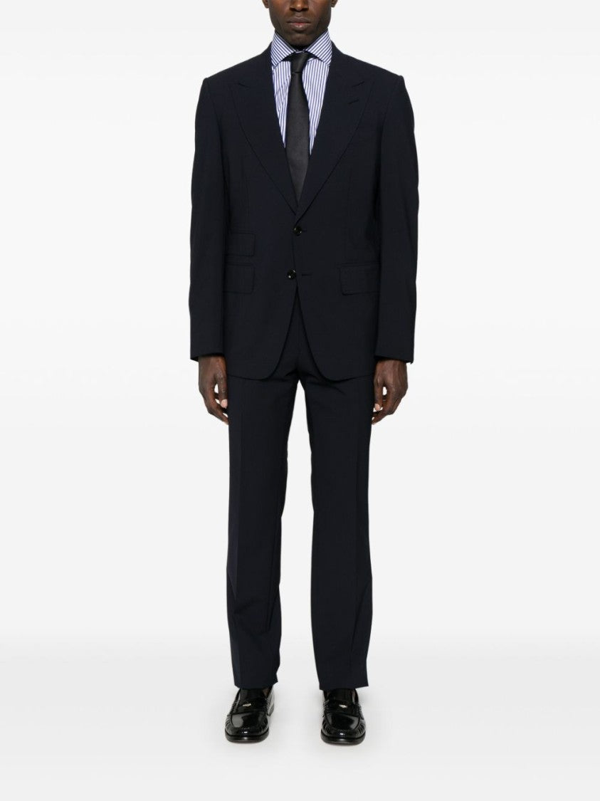 Barba Vertical Striped White Barba Shirt