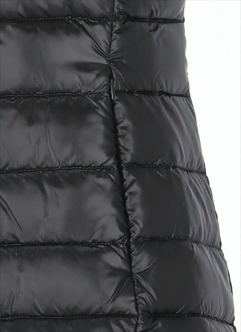 Herno Quilted Sleeveless Puffer Vest With Adjustable Hood