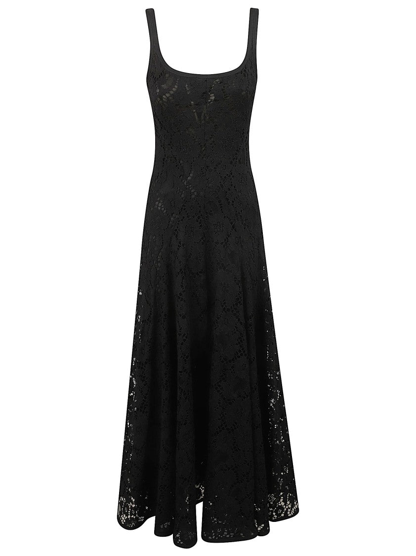 Tory Burch Maxi Dress With Fitted Bodice