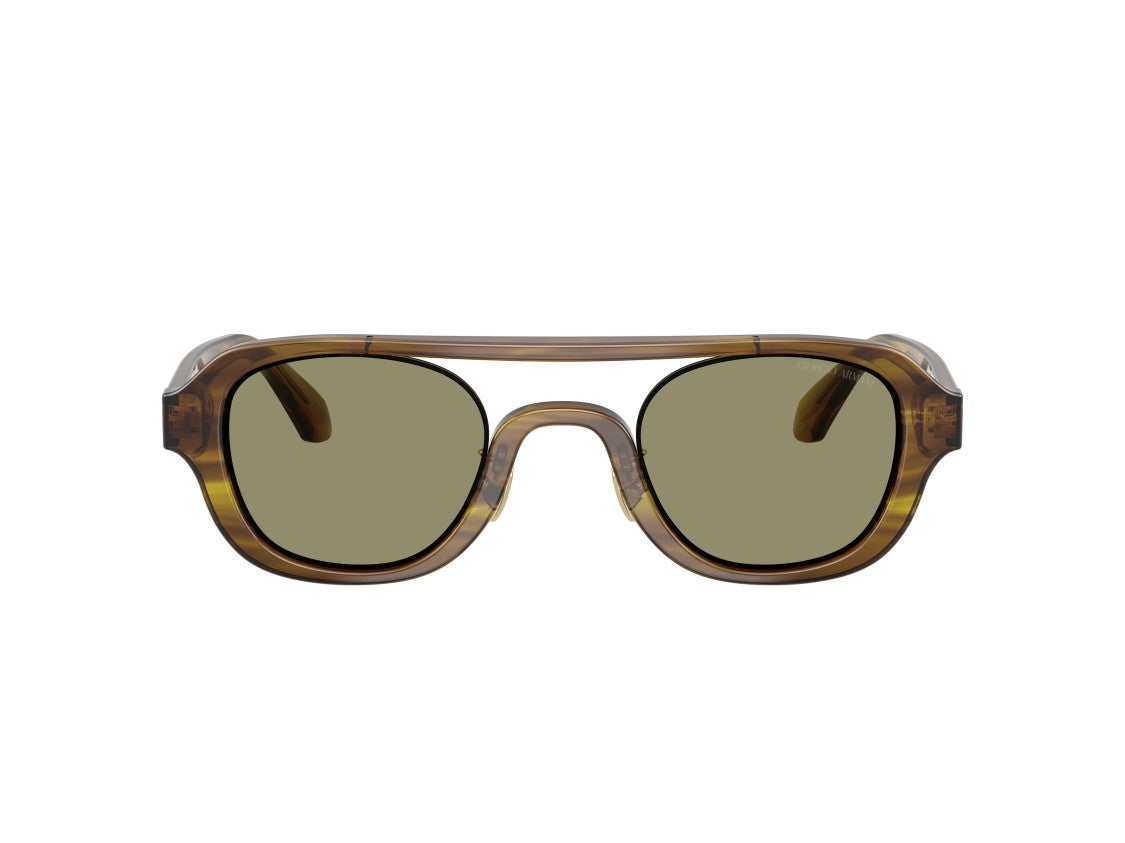 Giorgio Armani Tortoiseshell 0Ar8247 Oversized Sunglasses