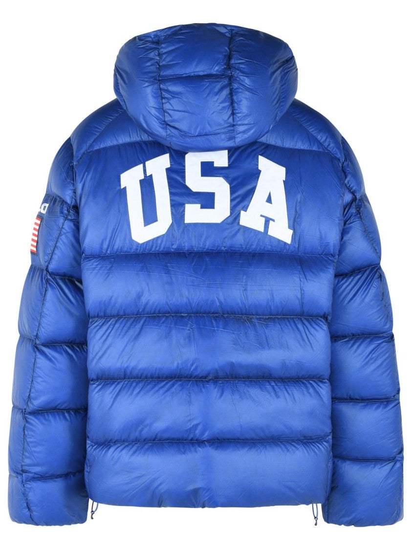Polo Ralph Lauren Blue Nylon Padded Jacket