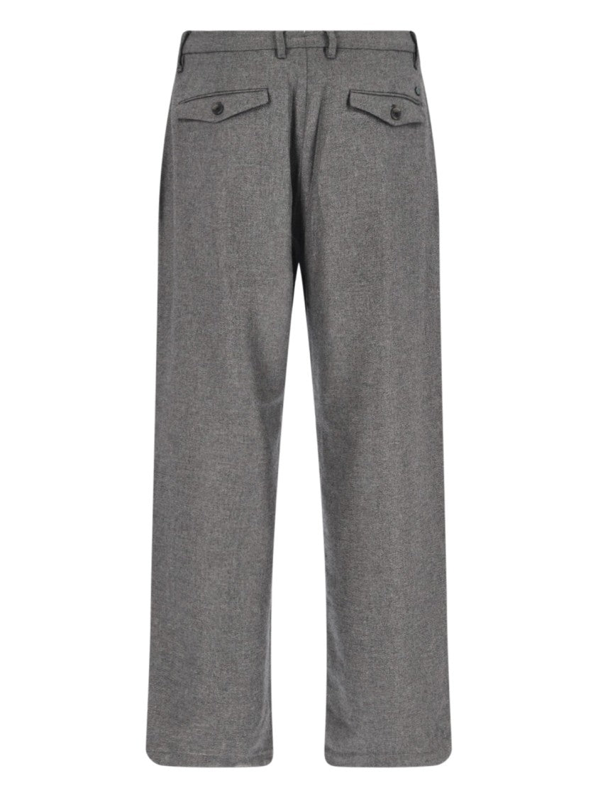 Closed Grey Wool-Blend Fairport Straight-Leg Pants