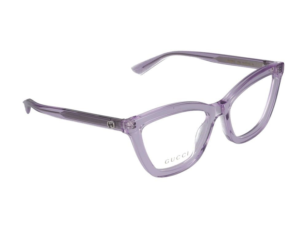 Gucci Violet Translucent Violet Acetate Eyeglasses