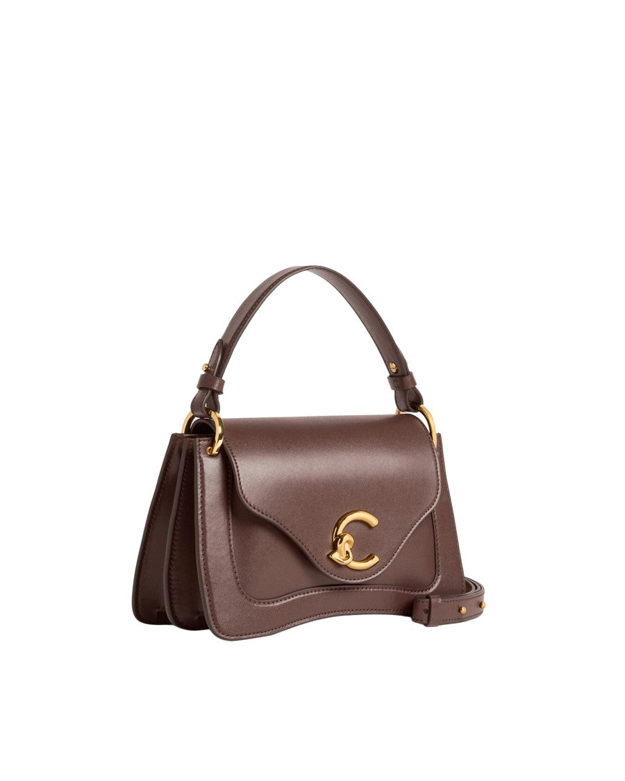 Coccinelle C-Me Small Geometric Leather Handbag