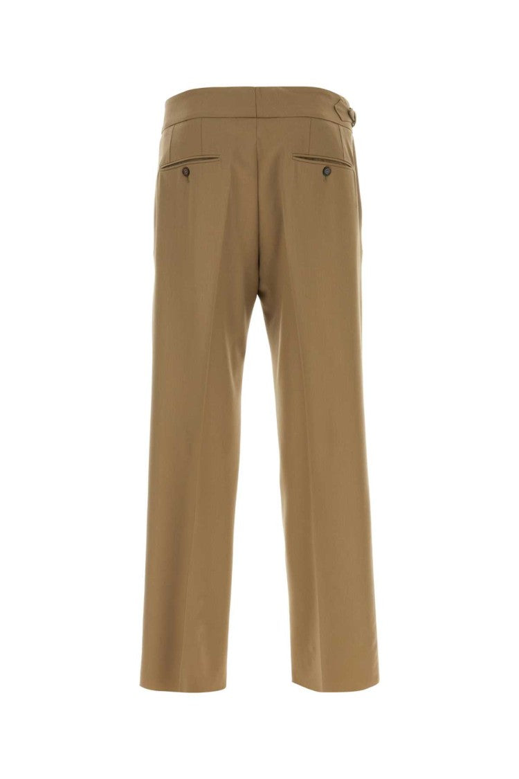 Dolce & Gabbana Biscuit Stretch Wool Pant