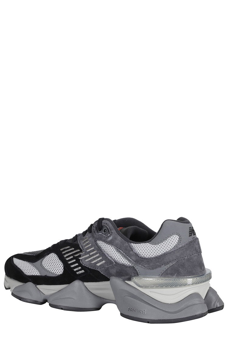 New Balance Black Lifestyle U9060 Lateral Logo Leather Rubber Sneakers