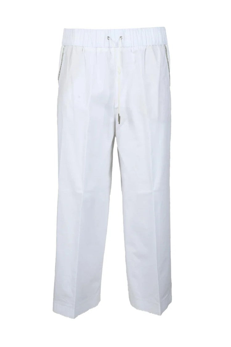 Fabiana Filippi Cotton Trousers - White