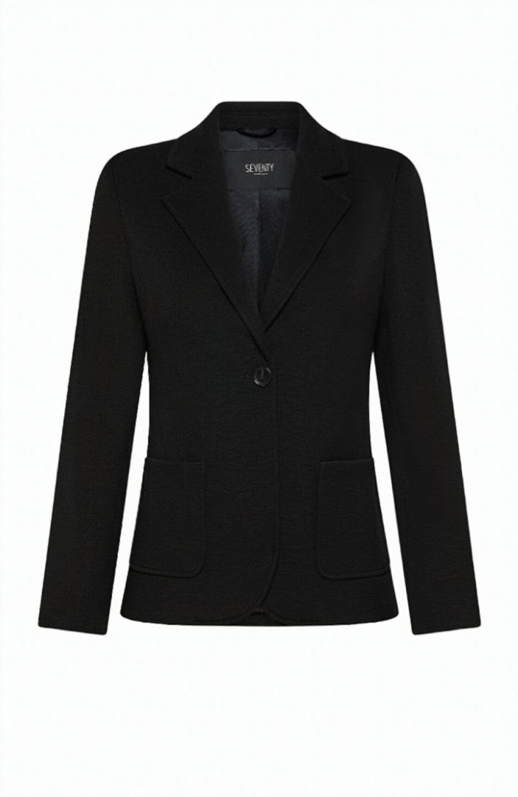 Seventy Structured Stretch Knit Blazer