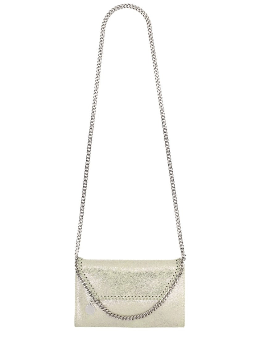 Stella Mccartney Falabella Metallic Rectangular Mini Bag