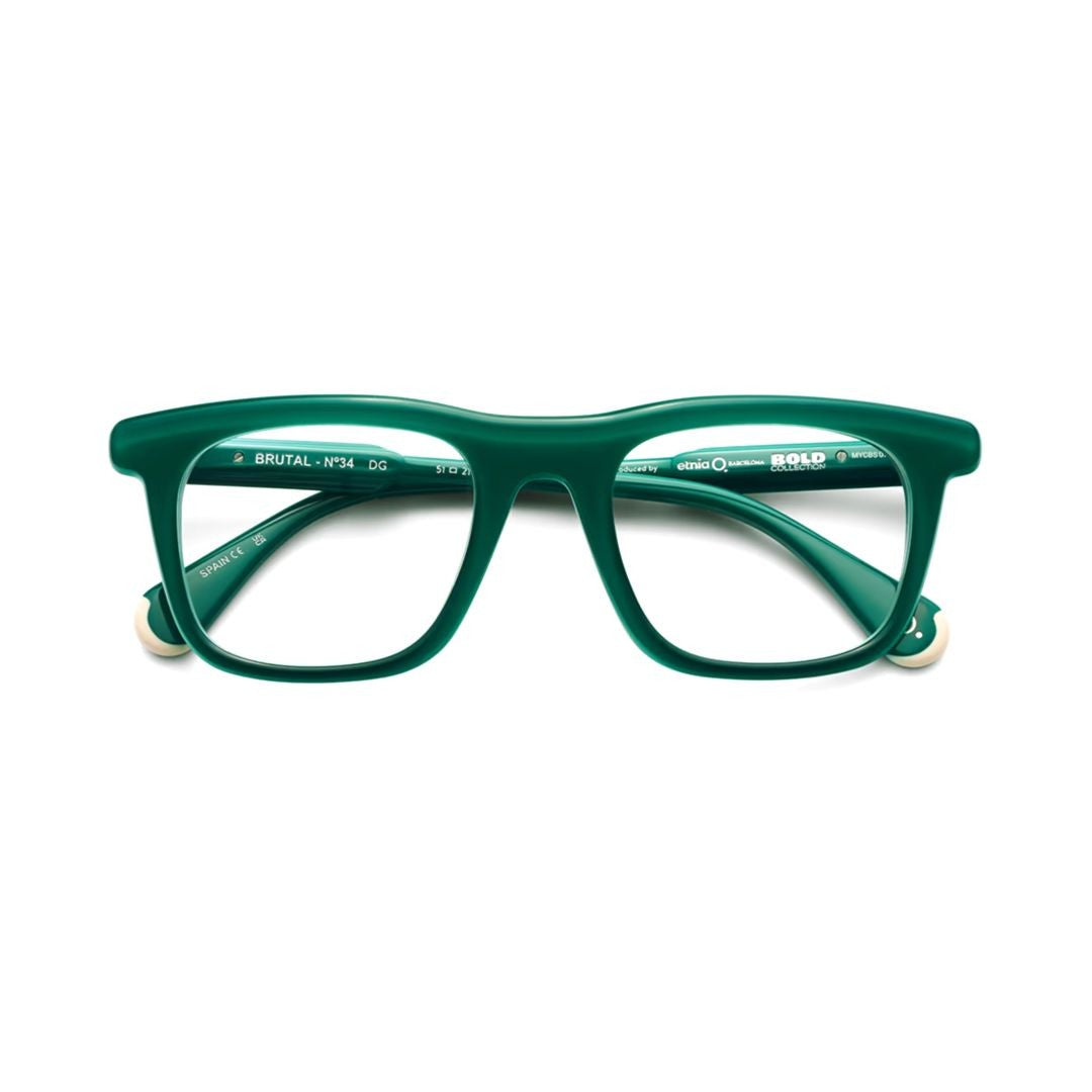 Etnia Barcelona Brutal No.34 Bold Rectangular Frame Eyeglasses With Matte Finish