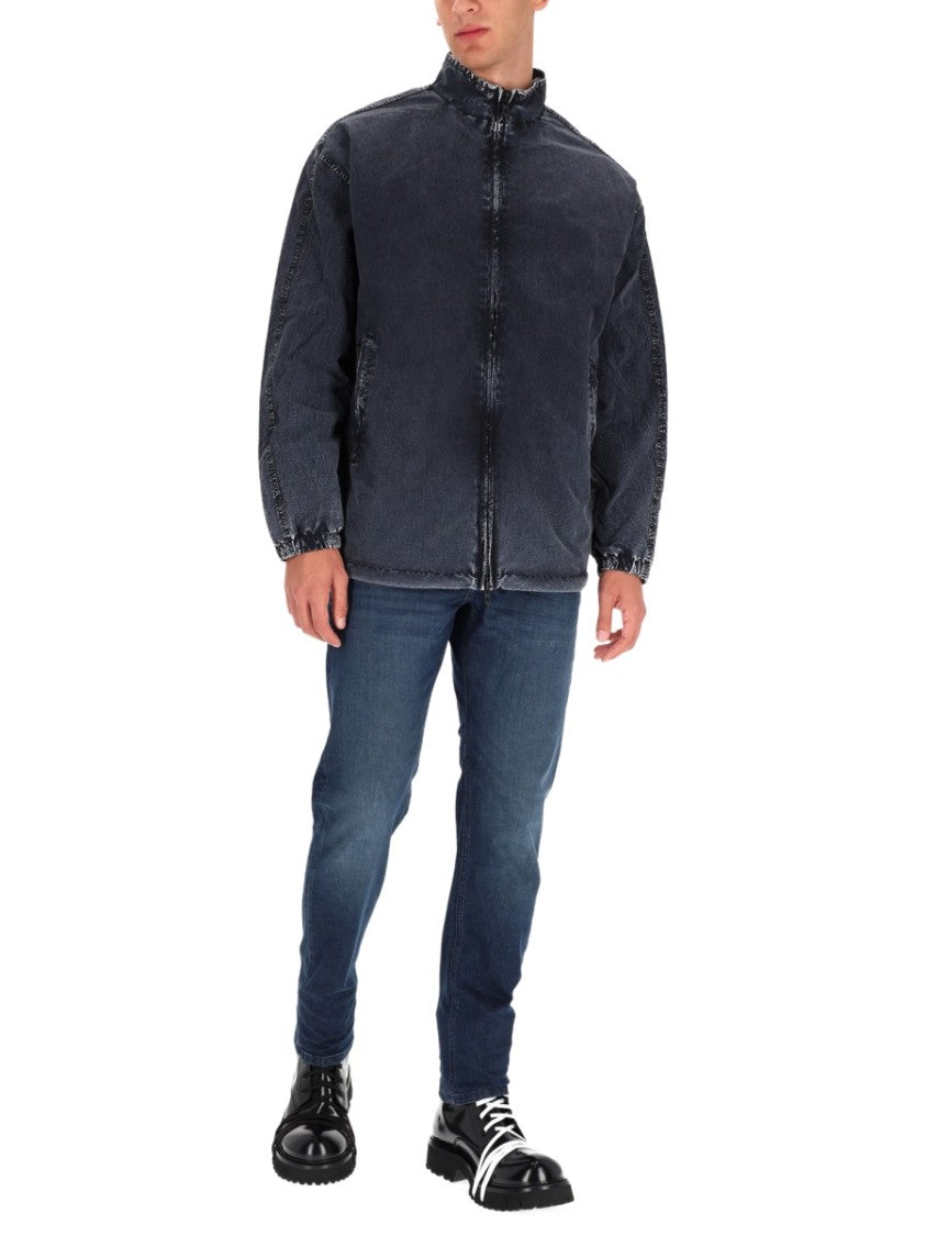 Diesel Washed Grey Casual Jacket