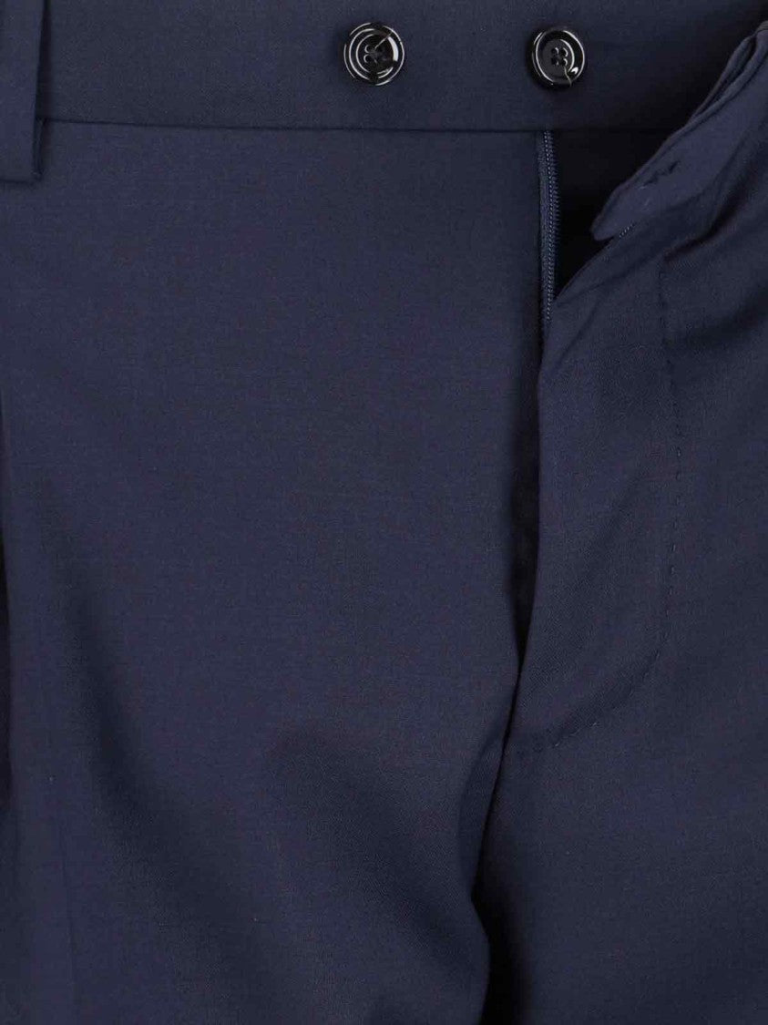 Lardini Tailored Two-Button Blazer And Slim-Fit Trousers Set