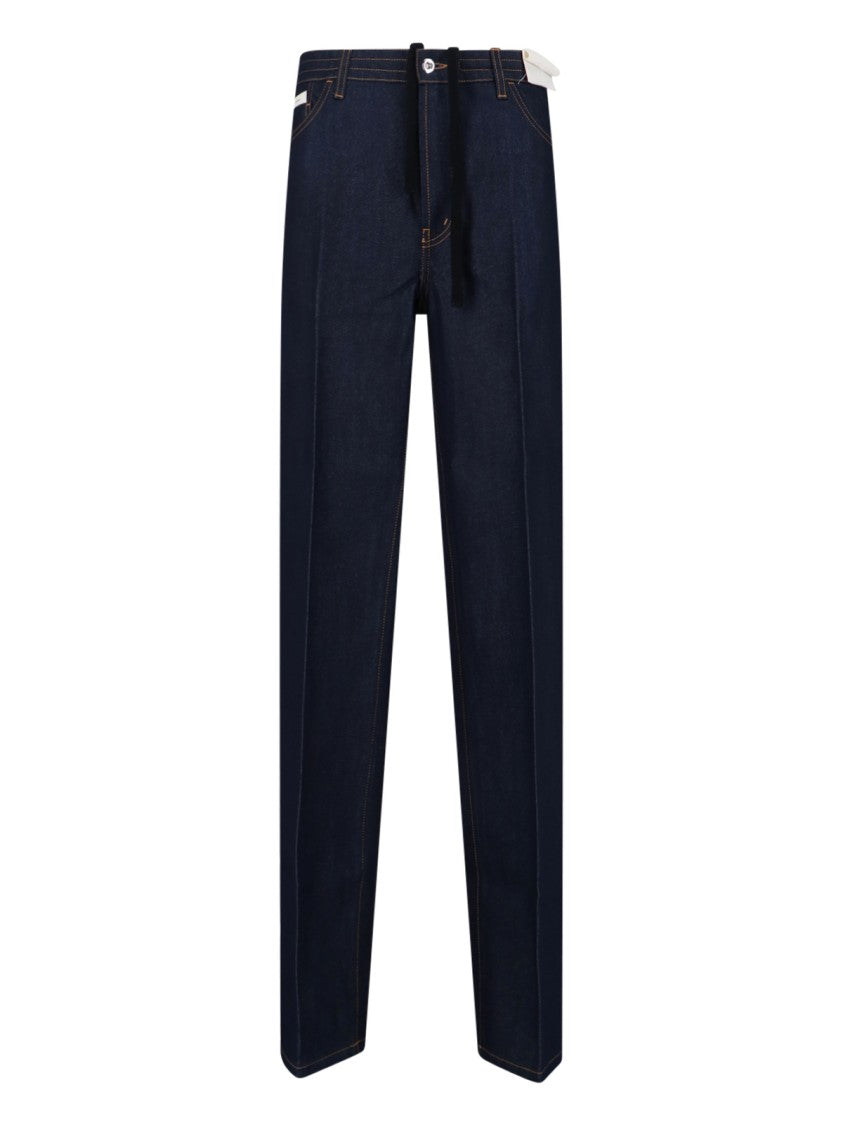 Setchu Classic Straight-Leg Jeans With Finish