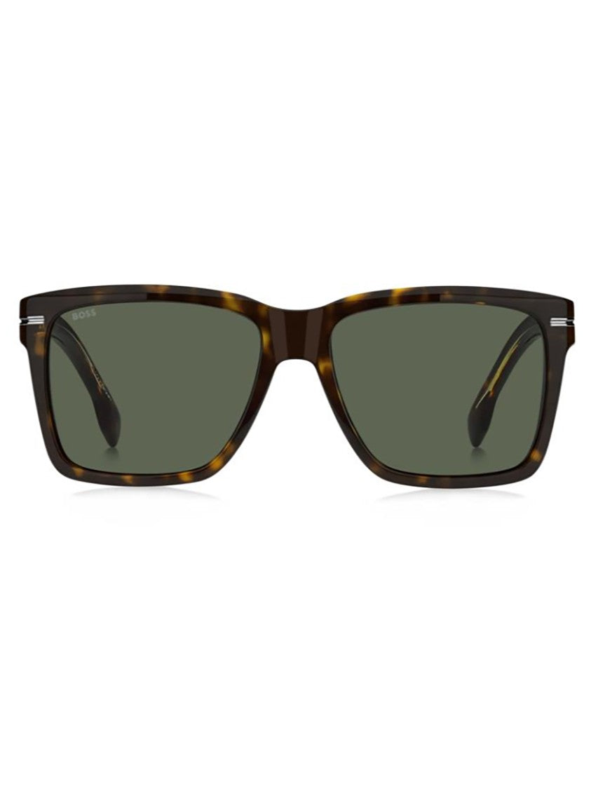 Hugo Boss Oversized Square Sunglasses With Tortoiseshell Pattern