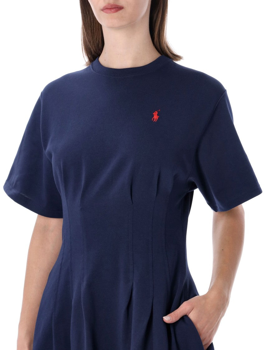 Polo Ralph Lauren Knit Flared Mini Dress