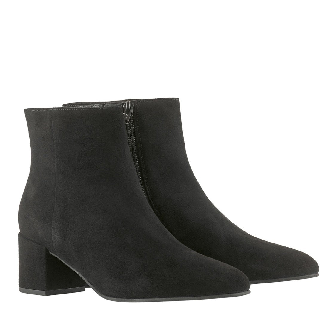 Högl Black Daydream Suede Mid-Heel Boots